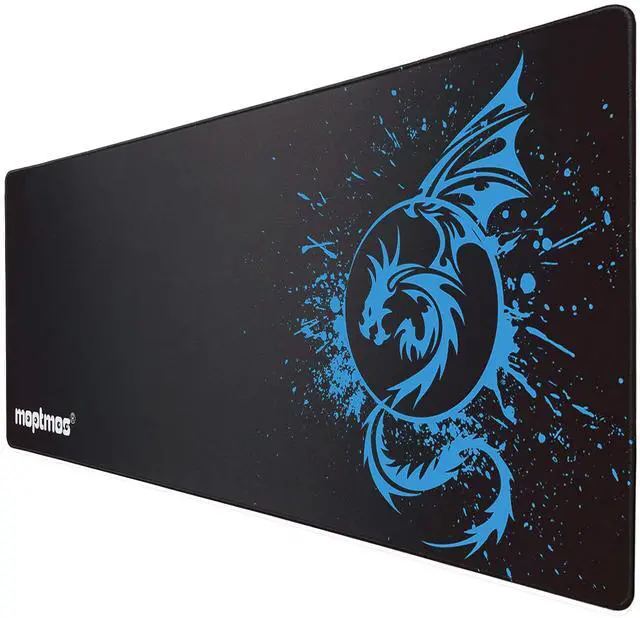 Main image of KEHIPI Large Mouse Pad Extended Speed Gaming Mouse Pad Fly Dragon Mouse Pad Gamer Office Computer Mouse Mat (A-Blue)