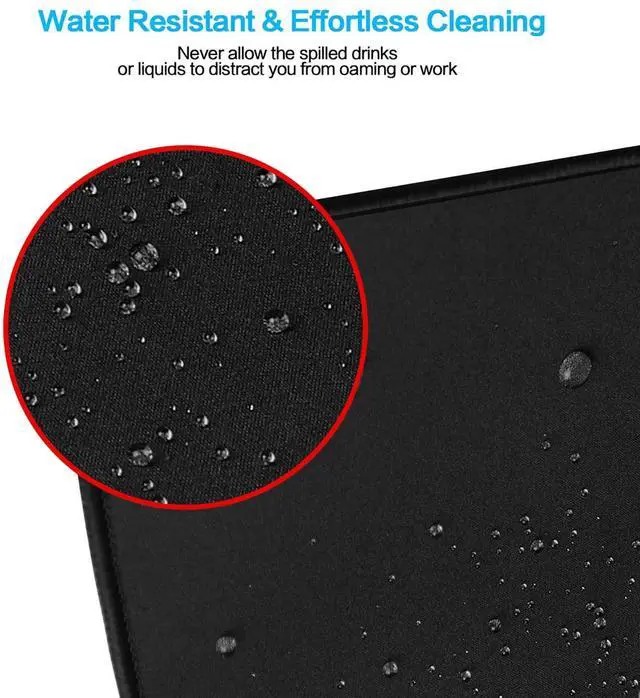 Alt view image 5 of 7 - KEHIPI Large Mouse Pad Extended Speed Gaming Mouse Pad Fly Dragon Mouse Pad Gamer Office Computer Mouse Mat (A-Blue)