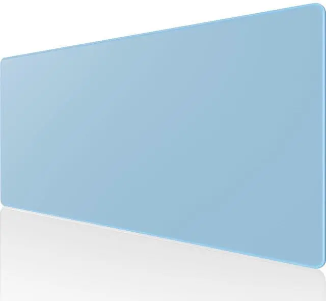 Main image of KEHIPI Large Gaming Mouse Pad with Stitched Edges, Extended Mousepad with Superior Micro-Weave Cloth, Non-Slip Base, Water Resist Keyboard Pad for Gamer, Office & Home, 31.5x15.7in, Ice Blue