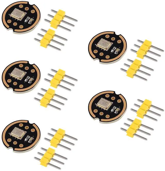 Alt view image 2 of 7 - KEHIPI 5Pcs INMP441 Omnidirectional Microphone Module MEMS High Precision Low Power I2S Interface Support ESP32