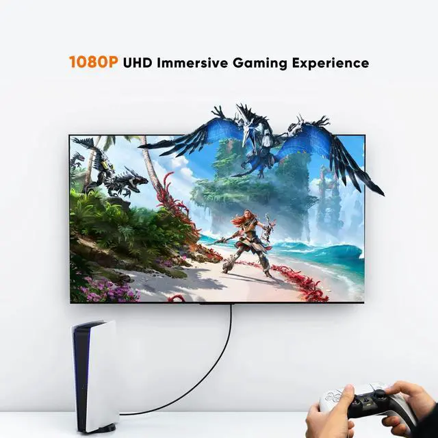 Alt view image 4 of 6 - KEHIPI DVI to HDMI Adapter, 5-Pack Bi-Directional DVI-D(24+1) Male to HDMI Female Converter, Support 1080P 3D for PS3, PS4, TV Box, Blu-ray, Projector, HDTV