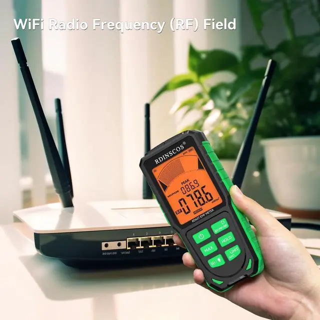 Alt view image 5 of 6 - KEHIPI EMF Detector, Detect All 3 Types of Electromagnetic Radiation Field in 1 EMF Meter for