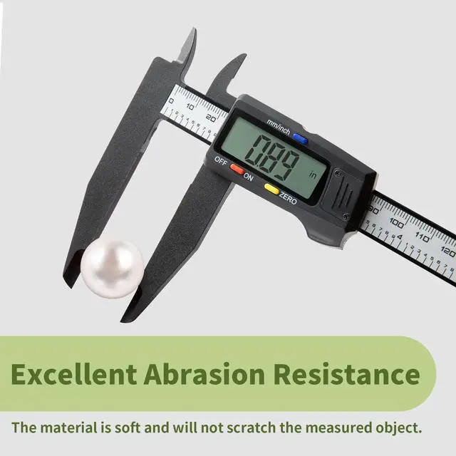 Alt view image 5 of 7 - KEHIPI Digital Caliper 0-8" Measuring Tool, Micrometer Caliper with Auto-Off Feature, Interchangeable Between inches and millimeters for Jewelry Measurement and 3D Printing