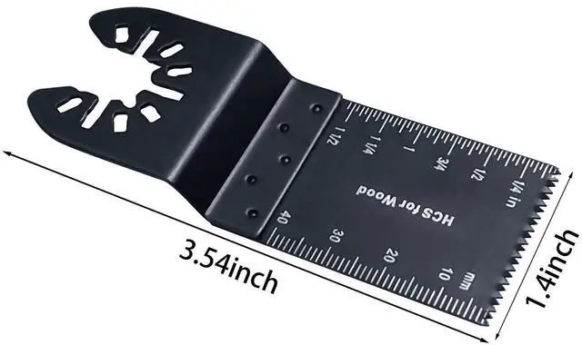 Alt view image 2 of 7 - KEHIPI Oscillating Saw Blades Multitool Blades -200 PCS Professional Oscillating Tool Blades for Wood Plastics Cutting, Quick Release Multi Tool Blades Kits Fit Dewalt Milwaukee Ryobi Bosch