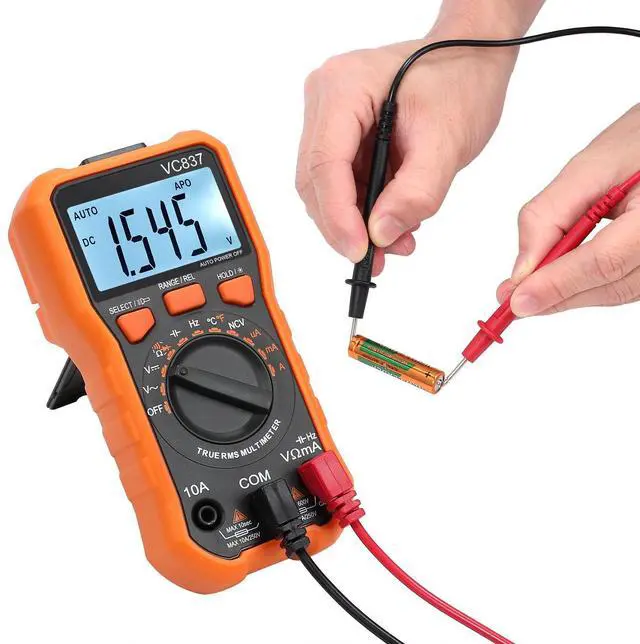 Alt view image 6 of 7 - KEHIPI Autoranging Multimeter 6000 Count - AC DC Current Tester Voltage Meter Volt Ohm Meter with Alligator Clips TRMS NCV Temperature Capacitance Diode Audible Continuity Meter
