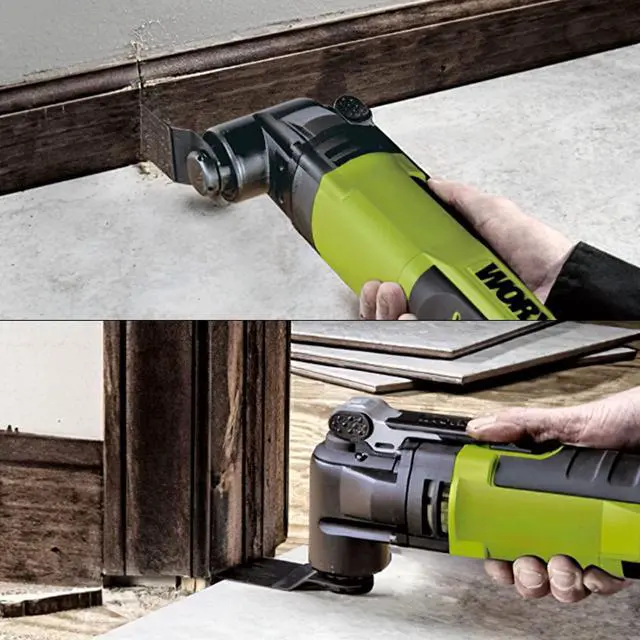 Alt view image 6 of 7 - KEHIPI 100Pcs Oscillating Tool Blades Professional Universal Oscillating Saw Blades Wood Multitool Blades Compatible with Dewalt, Milwaukee, Ryobi, Rockwell, Bosch