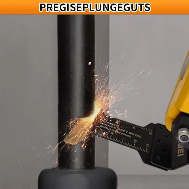 Alt view image 5 of 7 - KEHIPI 22PCS Oscillating Tool Blades, 5 Types Titanium & HCS Oscillating Saw Blades for Metal, Wood, Plastic, Quick Release Oscillating Tool Blades Fit for Dewalt Milwaukee Ryobi Rockwell Fein