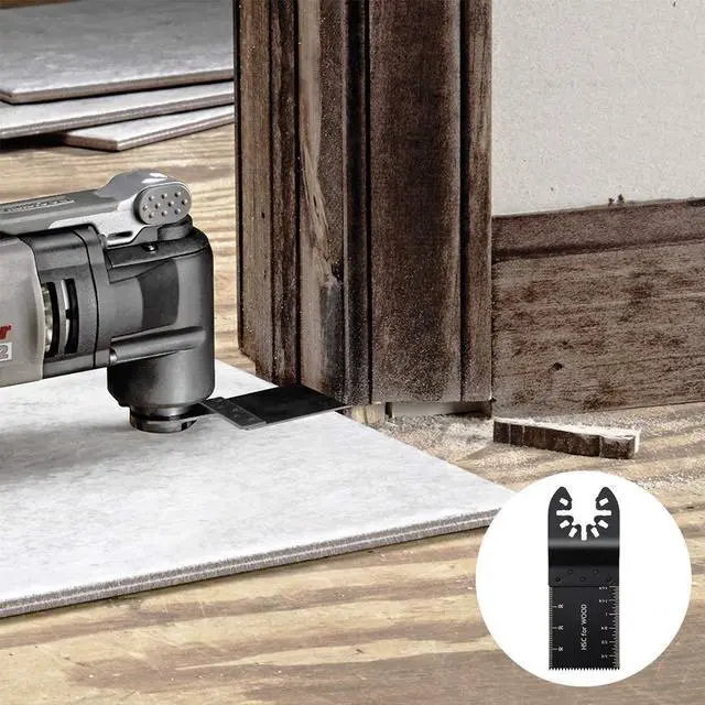 Alt view image 7 of 7 - KEHIPI 40 Oscillating Tool Saw Blades Universal Wood Multitool Blade Quick Release Fits Porter Cable Black & Decker Rockwell Ridgid Ryobi Milwaukee DeWalt Chicago Craftsman