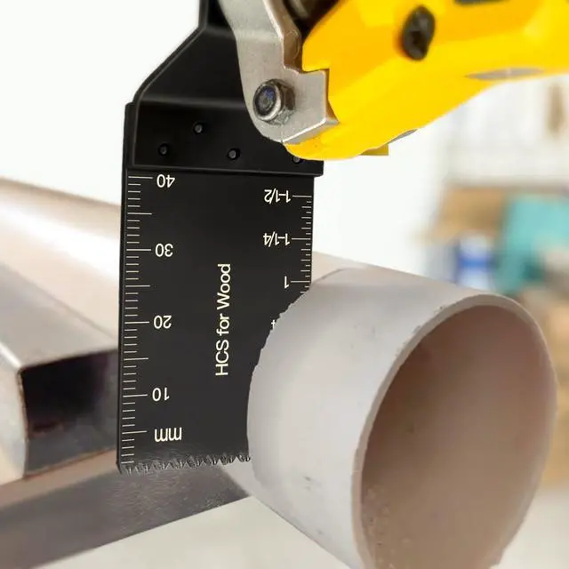 Alt view image 7 of 7 - KEHIPI 31 PCS Multi Tool Blade Kits, Professional Titanium Oscillating Tool Blades for Metal, Wood, Plastic, Quick Release Oscillating Saw Blades Compatible with Dewalt Milwaukee Ryobi Rockwell Fein