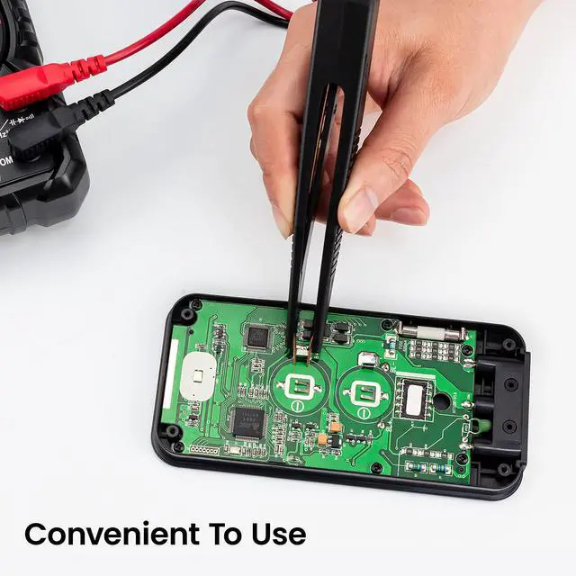 Alt view image 7 of 7 - KEHIPI Multimeter Test Lead Set for Electrical Testing, Soft Silicone Test Leads Kit for Fluke//INNOVA Multimeter Electronic Clamp Meter 11 PCS