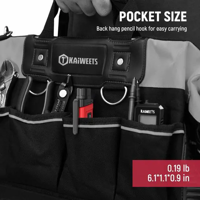 Alt view image 6 of 7 - KEHIPI  Voltage Tester/Non-Contact Voltage Tester with Signal Percentage, Dual Range AC 12V/70V-1000V, Live/Null Wire Tester, Electrical Tester with LCD Display, Wire Breakpoint Finder (Full Red)