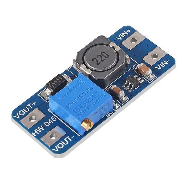 Alt view image 5 of 7 - KEHIPI 5pcs MT3608 DC-DC Boost Converter 2A Adjustable Step Up Module Voltage Regulator Board Input Voltage 2V-24V to 5V-28V Output Voltage for Arduino