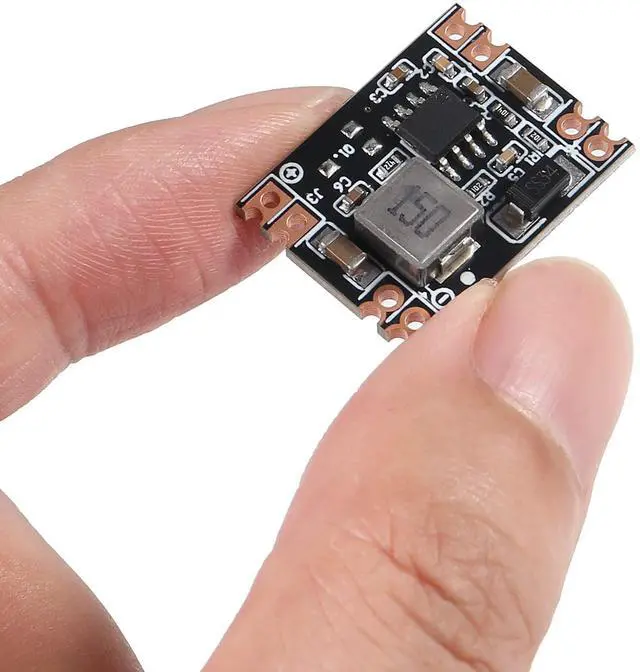 Alt view image 7 of 7 - KEHIPI 10PCS 3A Mini DC-DC Buck Step Down Converter Board Module MP1584EN 24V 12V 9V to 3.3V 5V for Car Motorcycle Battery Charging9V Output