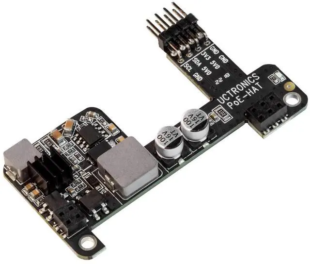 Main image of KEHIPI PoE HAT for Raspberry Pi 4B/3B+, Power Over Ethernet (PoE) Support 802.3af PoE Network Standard, Compatible with Pi 4B / 3B+