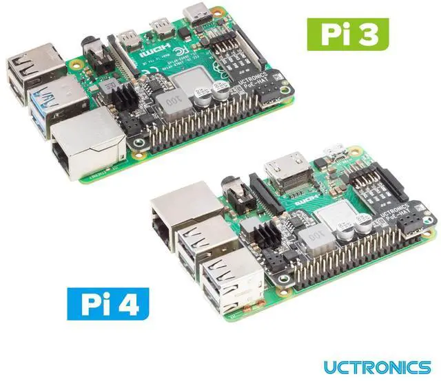 Alt view image 6 of 6 - KEHIPI PoE HAT for Raspberry Pi 4B/3B+, Power Over Ethernet (PoE) Support 802.3af PoE Network Standard, Compatible with Pi 4B / 3B+