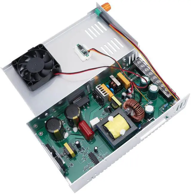Alt view image 6 of 7 - KEHIPI 60V Power Supply, AC 110V 220V to DC 0-60V 8A 480W Buck Converter, Adjustable Variable LED Adapter Regulated 5V 12V 24V 30V 36V 48V 60Volt Transformer 3A 5A 8Amp Charger for Lab CCTV