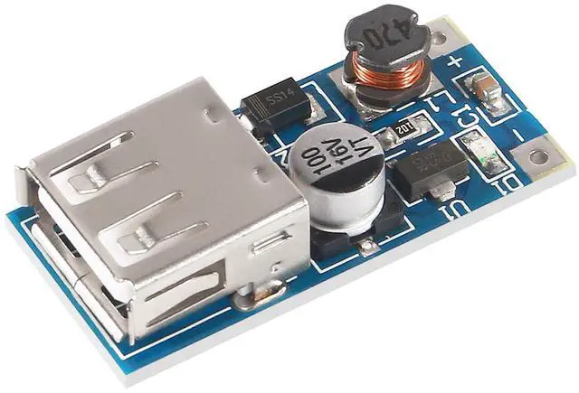 Alt view image 6 of 7 - KEHIPI 10 PCS PFM Control DC-DC Converter Step Up Boost Module 600MA USB Charger 0.9V-5V to 5V Power Supply Module