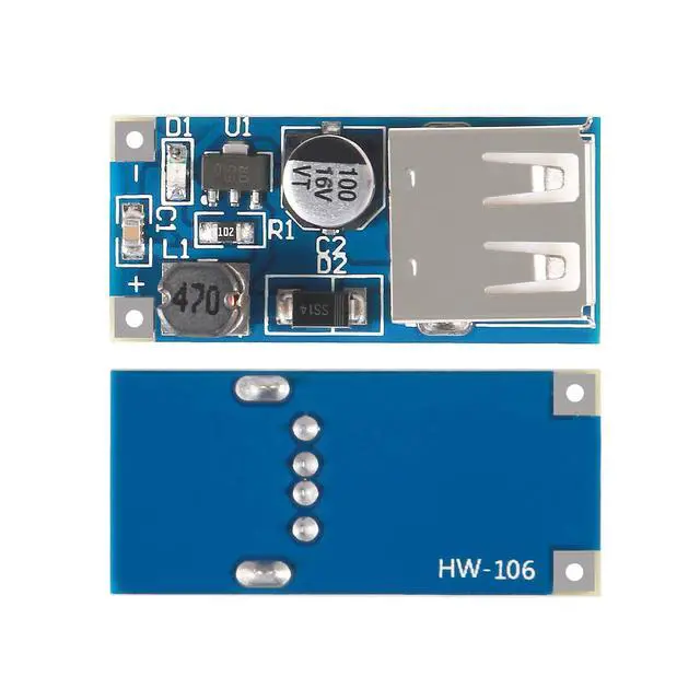 Alt view image 3 of 7 - KEHIPI 10 PCS PFM Control DC-DC Converter Step Up Boost Module 600MA USB Charger 0.9V-5V to 5V Power Supply Module