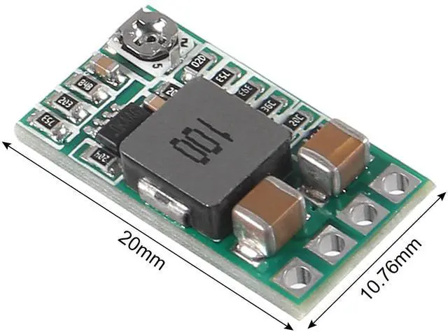 Alt view image 5 of 6 - KEHIPI 10 pcs Mini Voltage Reducer DC 4.5-24V 12V 24V Step Down to 5V Buck Converter Board 3A Volt Step-Down Transformer Power Supply Module