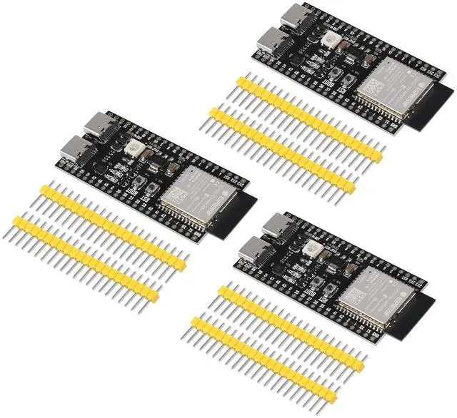 Main image of KEHIPI 3PCS ESP32-S3-DevKitC-1-N8R2 ESP32-S3 Development Board Type-C WiFi+Bluetooth Internet of Things Dual Type-C Core Board N8R2 ESP32 ESP32-S3 ESP32-S3 Module