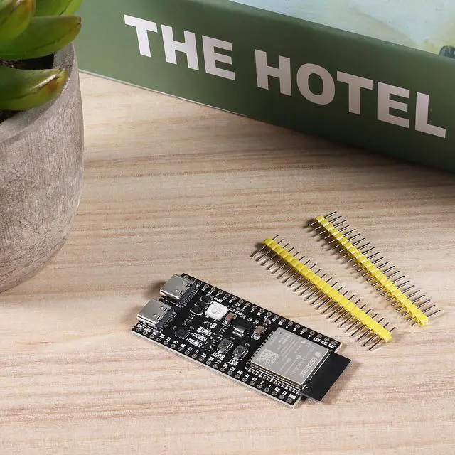 Alt view image 5 of 7 - KEHIPI 3PCS ESP32-S3-DevKitC-1-N8R2 ESP32-S3 Development Board Type-C WiFi+Bluetooth Internet of Things Dual Type-C Core Board N8R2 ESP32 ESP32-S3 ESP32-S3 Module