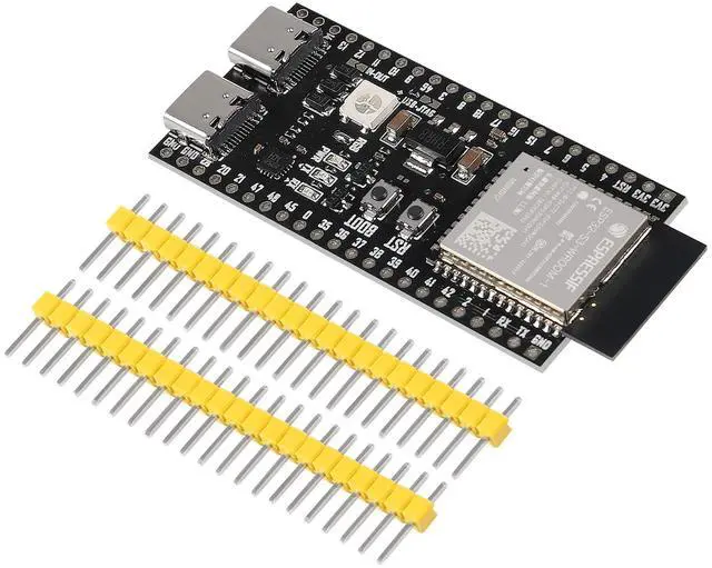 Alt view image 6 of 7 - KEHIPI 3PCS ESP32-S3-DevKitC-1-N8R2 ESP32-S3 Development Board Type-C WiFi+Bluetooth Internet of Things Dual Type-C Core Board N8R2 ESP32 ESP32-S3 ESP32-S3 Module