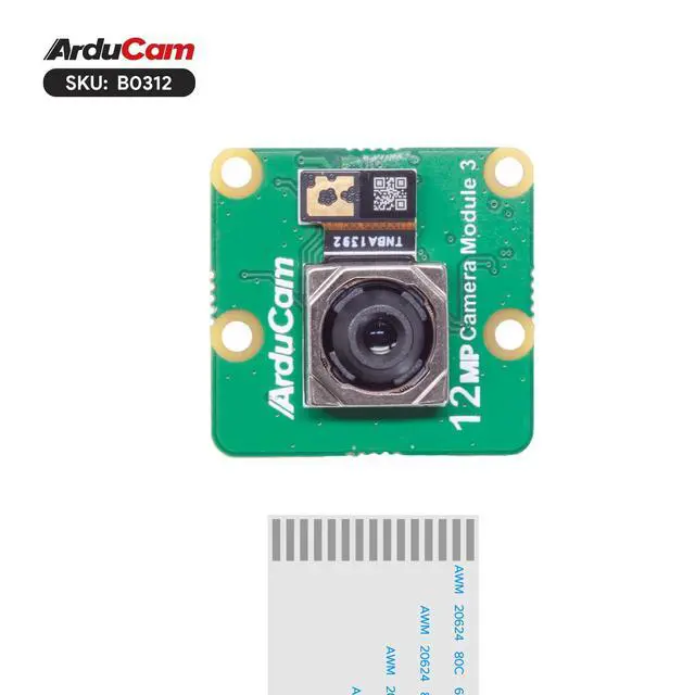 Alt view image 3 of 7 - KEHIPI for Raspberry Pi Camera Module 3, 12MP IMX708 75°(D) Autofocus Pi Camera V3, 15-22pin FFC Cable