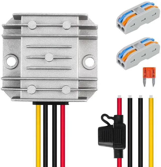 Main image of KEHIPI DC 12V Step Up to 24V 3A Boost Converter 72W DC Voltage Regulator Power Converter Waterproof Module Transformer for Golf Cart Club Car Recreational Vehicle