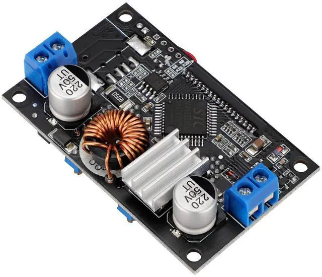 Alt view image 6 of 7 - KEHIPI Voltage Boost Converter, DC 6-30V 5V Step Up to DC 7-32V 12V 24V 5A Adjustable Volt Regulator, LCD Power Supply Module Voltage Current Amp Display Transformer Circuit Board with Case