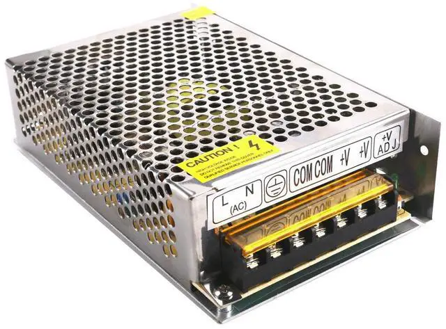 Main image of KEHIPI DC 5V 12A Power Supply, PHEVOS AC 110/120 to DC 5V Universal Switching Transformer Adapter for Raspberry PI Models, CCTV, Radio, Computer Project, LED Strips Pixel Lights