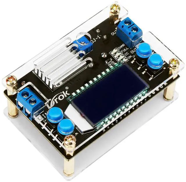 Alt view image 3 of 6 - KEHIPI Buck Converter 12v to 5v, Voltage Regulator Board DC 6.5-36V 24v Step Down to DC 1.2V-32V 12 v Volt Transformer Reducer 4.5A 75W CC CV Power Supply Module