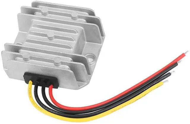 Alt view image 4 of 7 - KEHIPI Boost Buck Converter 9V-36V to 12V 3A 36W Aluminium Shell Waterproof Auto Step Up Down Voltage Regulator 12V Volt Transformer for Car Audio Solar Power System LCD Television LED Display Screen