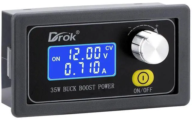 Main image of KEHIPI DC Buck Boost Converter, 5V-30V Step Up Down to 0.6-30V Digital Control Power Supply, 6V 12V 24V Voltage Regulator, LCD Digital Display Buck Boost Module Voltage Transformer for Golf Cart