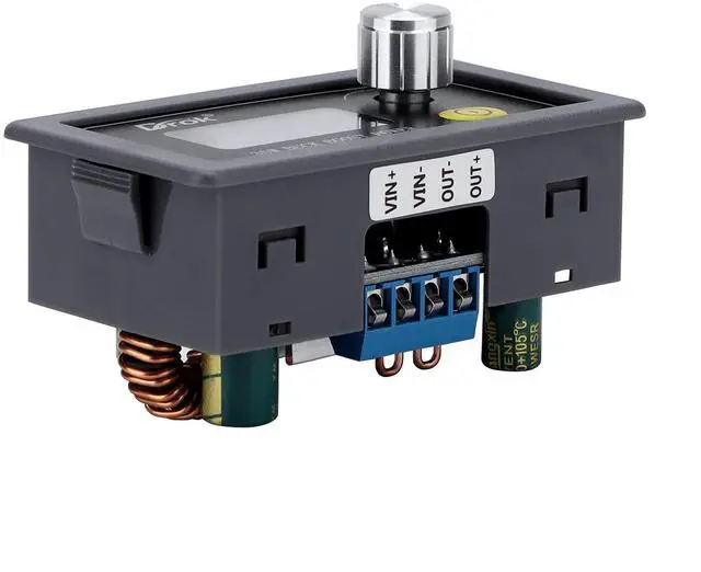 Alt view image 5 of 7 - KEHIPI DC Buck Boost Converter, 5V-30V Step Up Down to 0.6-30V Digital Control Power Supply, 6V 12V 24V Voltage Regulator, LCD Digital Display Buck Boost Module Voltage Transformer for Golf Cart