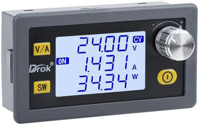 Main image of KEHIPI Buck Boost Converter, DC 5.0-30V to 0.6-30V 4A 35W Adjustable Voltage Regulator LCD Display 6V 9V 12V 24V Power Supply Module, CC CV Step Up Step Down Voltage Stabilizer for Car RV Golf Cart