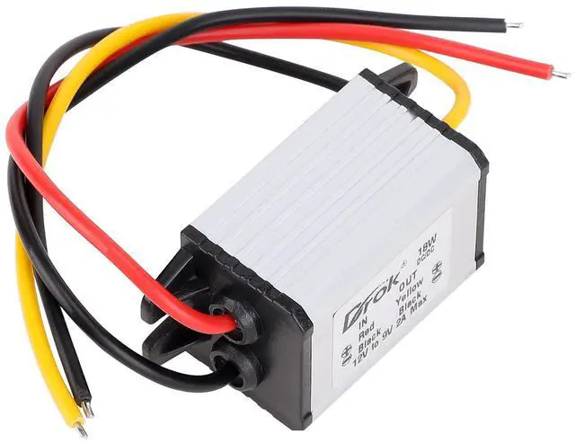 Alt view image 5 of 7 - KEHIPI 12v to 9v Buck Converter, DC 8-35V to 9V 2A 18W Voltage Regulator Board Power Supply Module, 9V 12V 24V Waterproof Car Volt Step Down Buck Converter