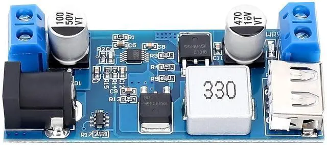 Alt view image 3 of 7 - KEHIPI DC Buck Converter 12V to 5V Step Down Converter Voltage Regulator 9V-36V to 5V 3.5-6A, Pack of 2, Blue