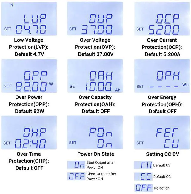 Alt view image 4 of 7 - KEHIPI Buck Boost Converter, DC 6-36V to 0.6-36V Adjustable Voltage Regulator 5A 80W Step Up Step Down Converter, LCD Display Power Supply for Solar Panel RV