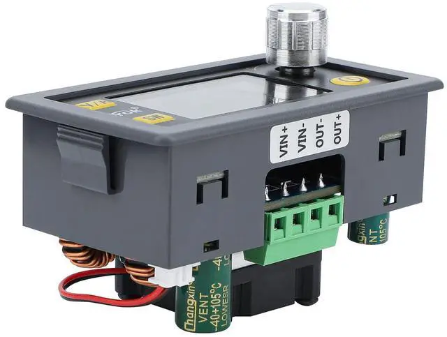 Alt view image 7 of 7 - KEHIPI Buck Boost Converter, DC 6-36V to 0.6-36V Adjustable Voltage Regulator 5A 80W Step Up Step Down Converter, LCD Display Power Supply for Solar Panel RV