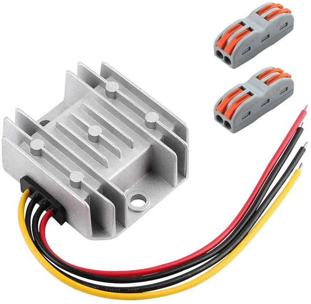Main image of DC 8-40V to 12V Converter 3A 36W Step Down Converter IP68 Waterproof Voltage Reducer Transformer for Golf Cart Truck Boat Vehicle