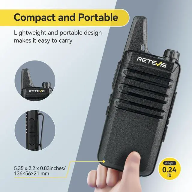 Alt view image 6 of 6 - KEHIPI RT22 Two Way Radio,Rechargeable Walkie Talkies Long Range(10 Pack) with 10 Way Gang Charger,Charging Progress Bar,Workplace Organization,Compact Walkie Talkie for Adults Office School Daycare