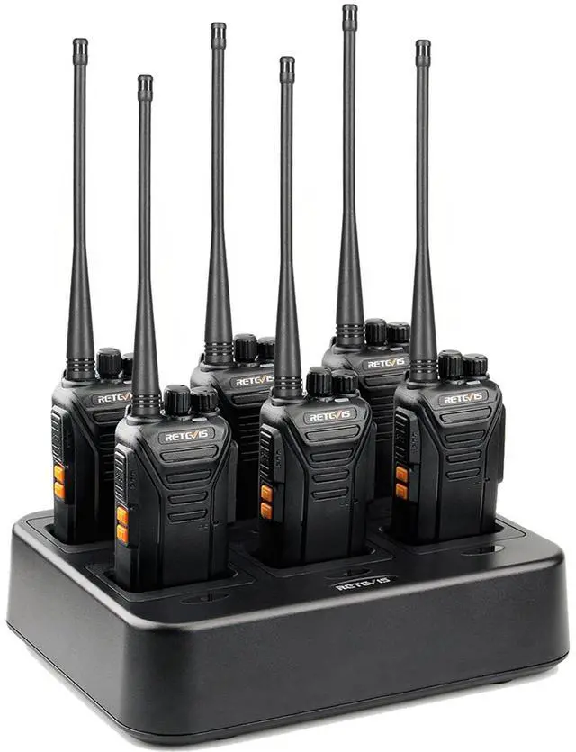 Main image of KEHIPI RT27V MURS 2 Way Radio, Walkie Talkies Rechargeable, Long Range, Multi-Unit Charger, License Free, Rugged, Two Way Business Radios for Emergency Rescue Farm Church(6 Pack)