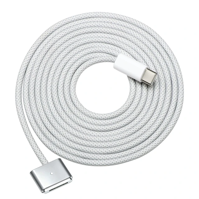 Main image of KEHIPI Magnetic Charger Cable for MacBook Air & Pro, 6.6 ft, Space Gray | USB-C to Magnetic Cable, Compatible with MacBook Air 13"/15" M2M5, for MacBook Pro 14"/16" 20212026