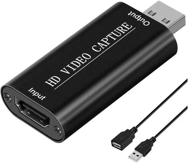 Main image of KEHIPI Audio Video Capture Card,HDMI to USB USB2.0 High Definition 1080p 30fps, Directly to Computer for Gaming, Streaming, Teaching, Video Conference or Live Broadcasting
