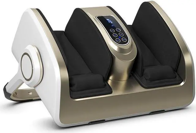 Main image of KEHIPI Foot Calf Shiatsu Massager w/ Heat & Remote Control Air Compression Reflexology