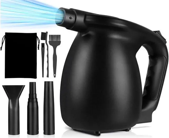 Main image of KEHIPI Air Blower for Computer - Electric Air Duster, 600W High Power Portable Compressed Air Duster Cans for Laptop, PC,Computer, Car, Hairs, Crumbs, Scraps Cleaner