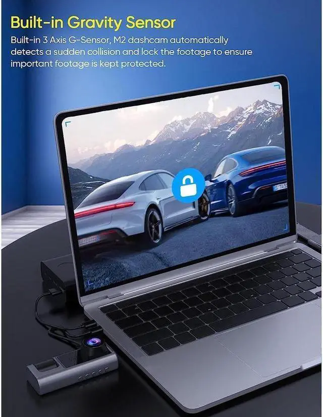 Alt view image 5 of 7 - KEHIPI 3 Channel Dash Cam Front and Rear Inside, 1080P Dash Camera for Cars, Dashcam Three Way Triple Car Camera with IR Night Vision, Loop Recording, G-Sensor, Parking Monitor, 24 Hours Recording