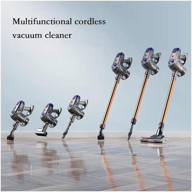 Alt view image 7 of 7 - KEHIPI Cordless Vacuum Cleaner, 4 in 1 Stick Vacuum Cleaner, Handheld Lightweight Vacuum Cleaner for Home Hard Floor Carpet Pet Hair car