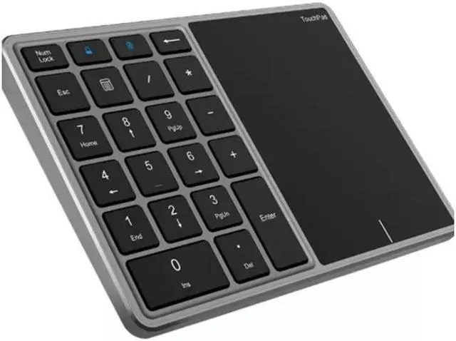 Main image of KEHIPI BT-14 Wireless Dual-modes 22 Keys Numeric Type-C Touch Pad Rechargeable Digital Keyboard