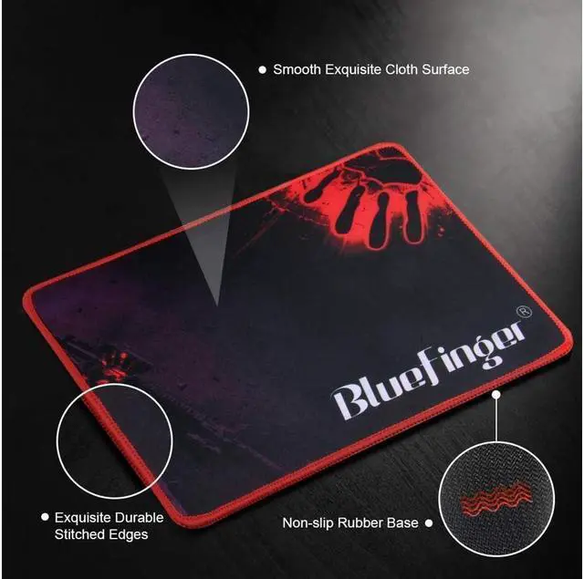 Alt view image 7 of 7 - KEHIPI Gaming Keyboard and Mouse,USB Wired Backlit Gaming Mouse and Keyboard Combo,Letters Glow